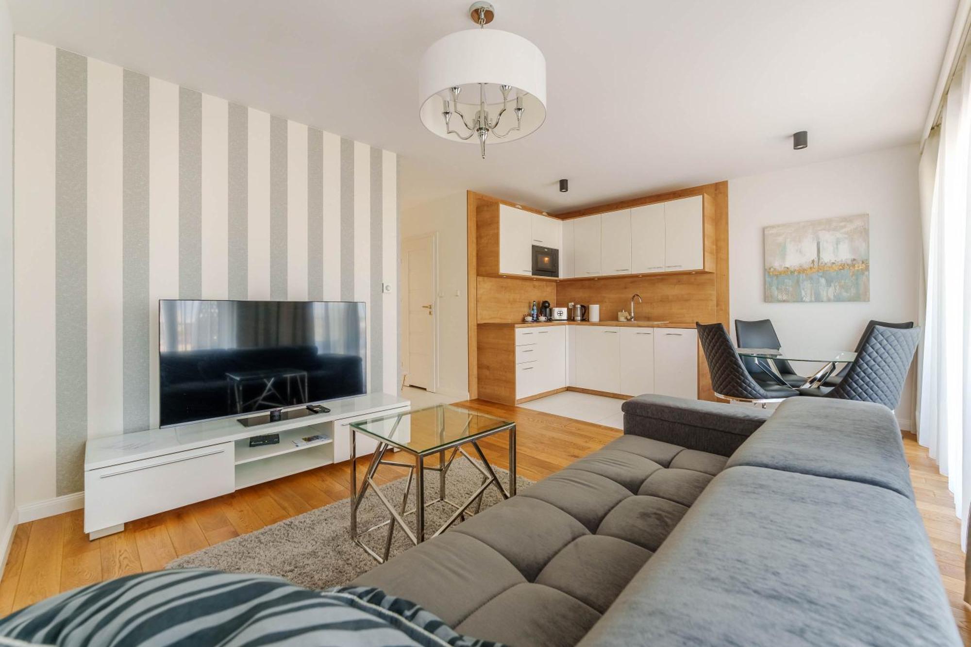Apart111 Apartament Rodzinny 3 Pokoje - 2 Sypialnie- Sauna, Silownia 코워브제크 외부 사진